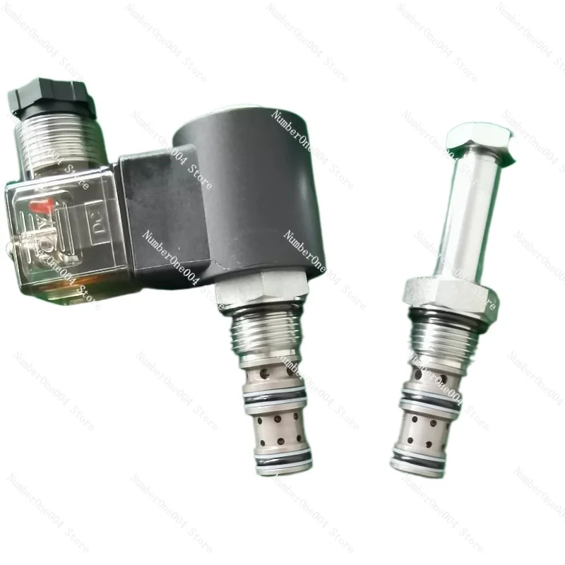 Suitable for DHF08-232 hydraulic thread insertion valve SV08-34 two position three-way solenoid directional valve power device