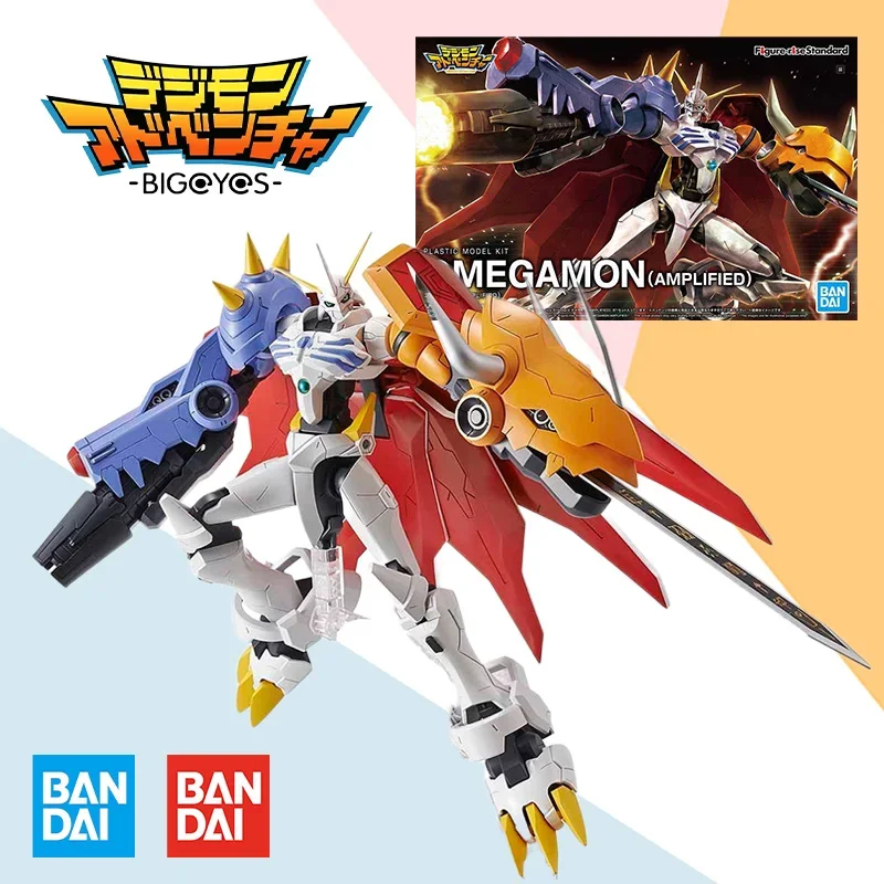 

Bandai Figure-rise Standard FRS Digimon Adventure OMEGAMON AMPLIFIED full action model kit Assembly original toy gift for kids