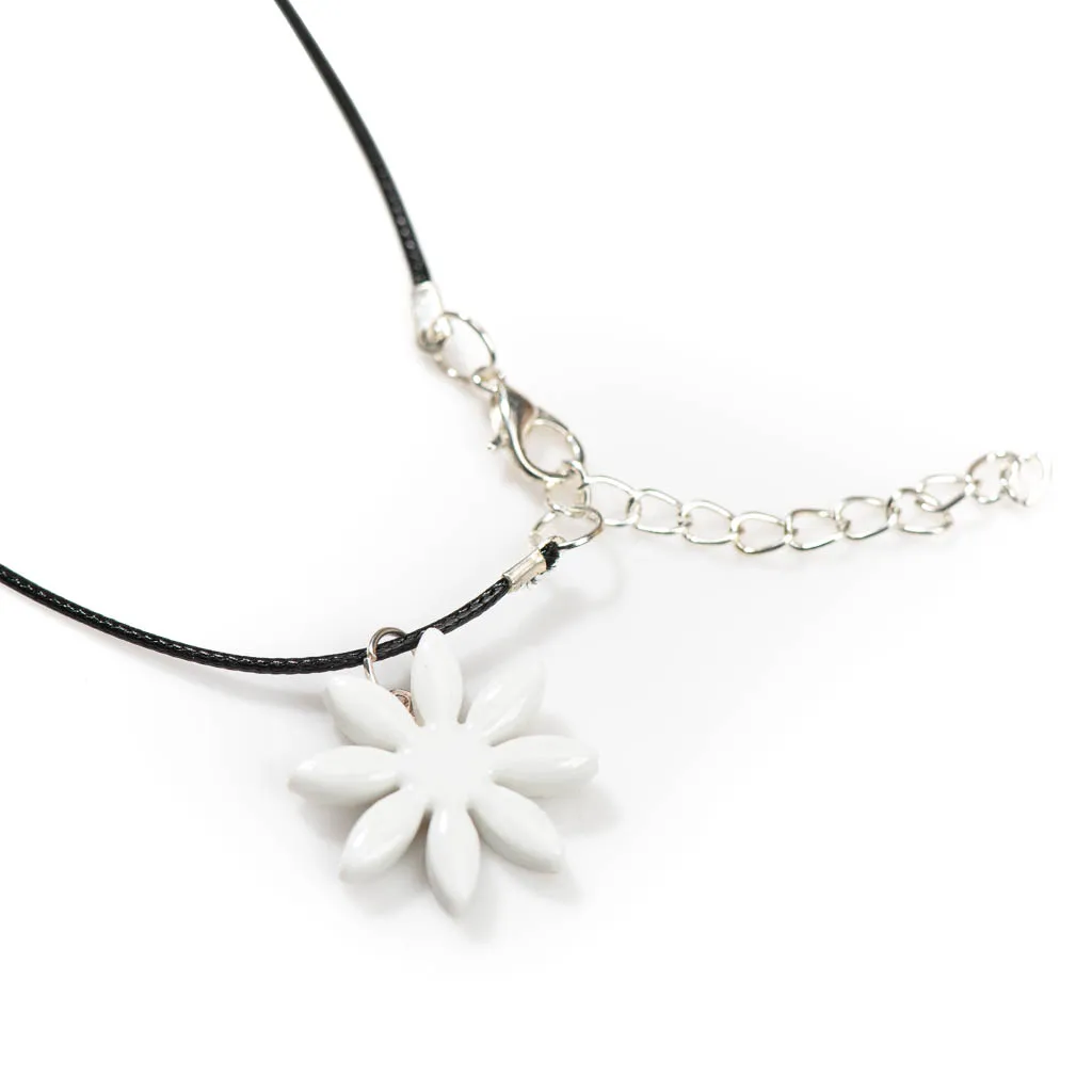 Hot Hot Flower Ceramic Necklace With All Stylish Elegant Lady Jewelry Unique Design X880