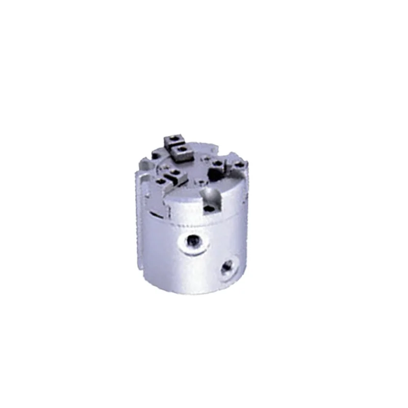 HFC finger cylinder Two jaw chuck accurate clamping HFCI/HFCY/HFCX/HFCQ 16/20/25/32/40 pneumatic gripper type view 3