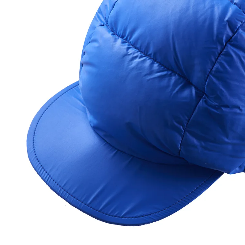 Eiderdown Hat Outdoor Climbing Light Comfortable Warm Hat Duck Down Anti-freeze Protection Ultra-light Portable Riding Hat