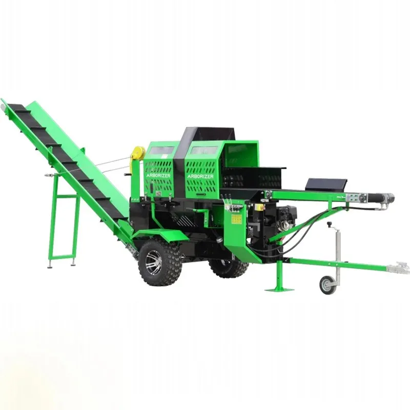15 H P  Log Separator Dynamic Mobile Firewood Processor