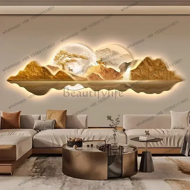 Factory Direct Room Decor Posters Diamond Painting Palestine Poster Living Room Decorative Painting Landscape Luminous Led Light