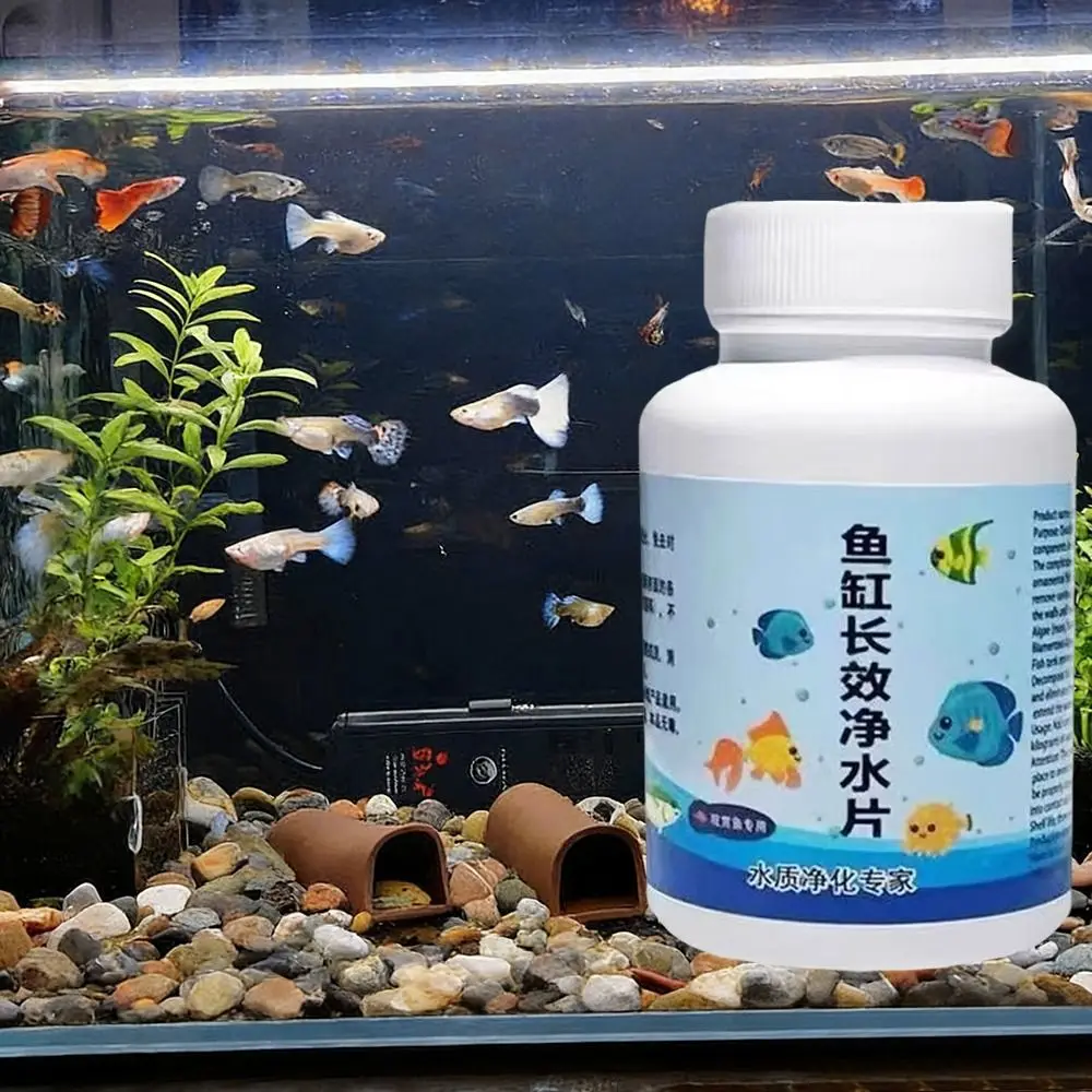 Powerful Aquarium Oxygen Tablets Odor Remover Cleaning Water Purification Tablets Effective Multi Purpose Oxygenation Tool