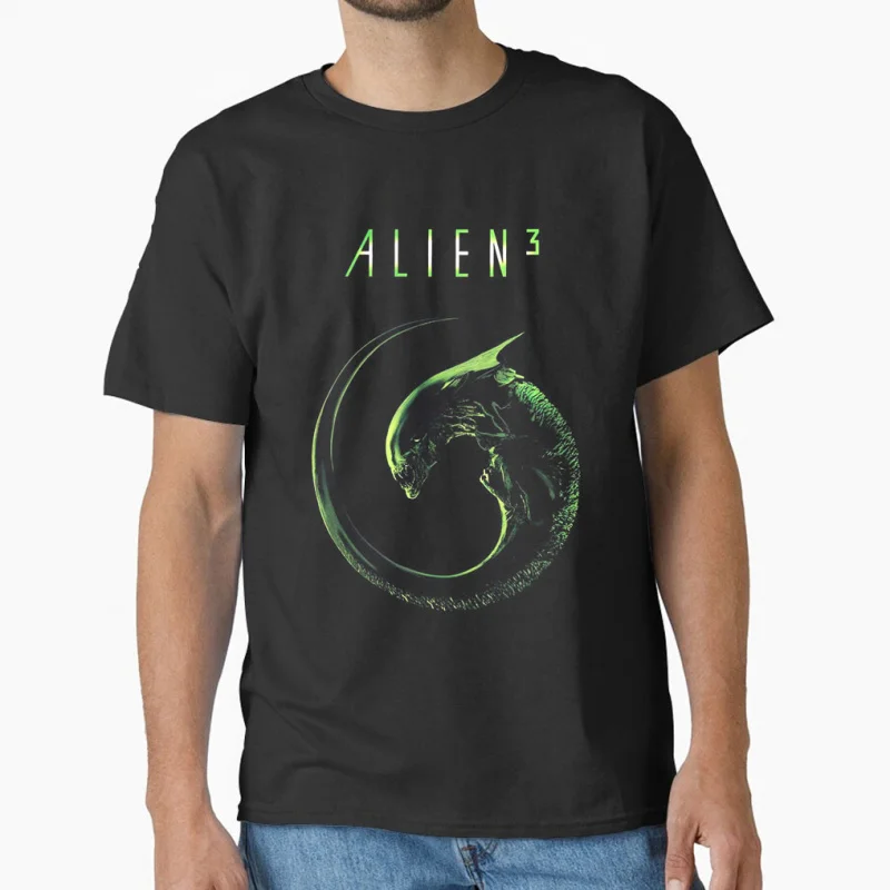 

0731 Xenomorph 80s vintage Horro movie Alien Ellen Ripley Sacry sic fi Space monster Gift T shirt large size Tops S-6XL