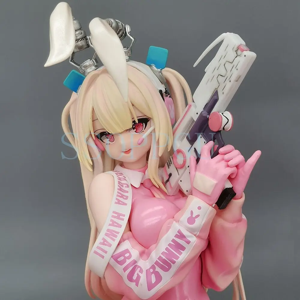 Pink Super Bunny Girl Figure Hobby Sakura DDUCK KONG 25cm Anime