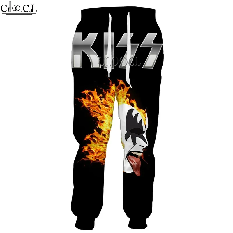 CLOOCL  Rock Singer KISS Band 3D Print Fashion Men Women Sweatpants Casual Harajuku Autumn Trousers Drop Shipping
