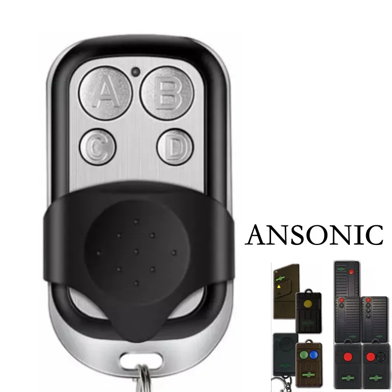 

ANSONIC SF 433-1 SF 433-2E SF 1Mini/M 2Mini/M Ansonic Replacement Gate Door Remote Control Transmitter Fixed code 433.92mhz