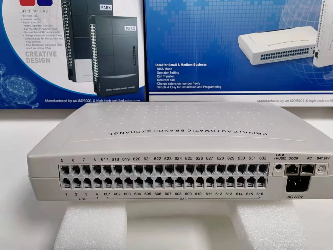 Imagem -02 - Sistema Telefónico Cp832 com Extensão de 32 Portas para 32 Assinantes