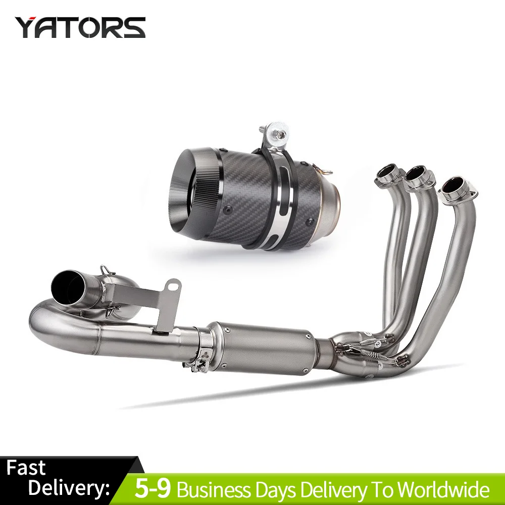 Voor CF-Moto 675SR 675SS volledige systeem 675sr cfmoto 2024 2025 51mm Slip Op Uitlaatsysteem Header Pijp uitlaten Leidingen