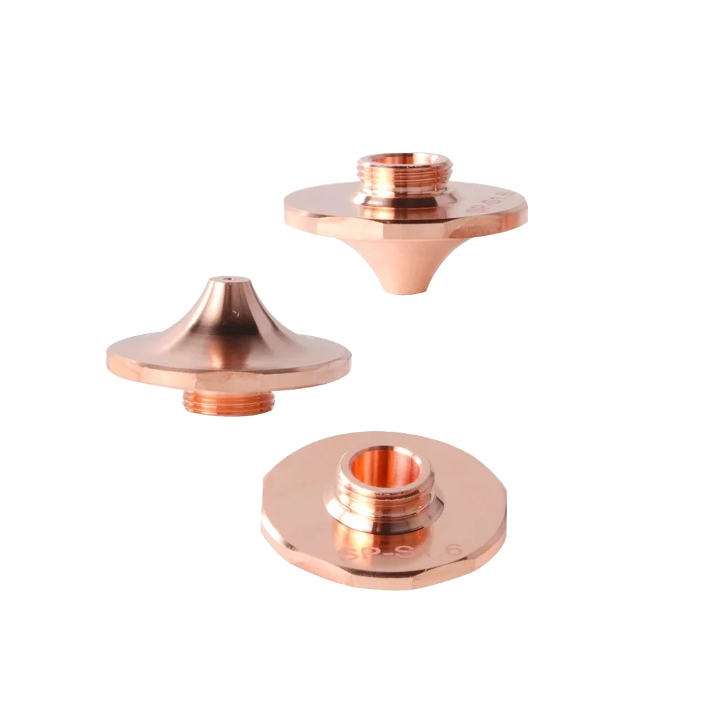 Высококачественная лазерная насадка SP-S, однослойная, диаметр 28 мм, H15 M11, калибр 1,0-5,0 мм для HANS Raytools BM06K, волоконная лазерная головка