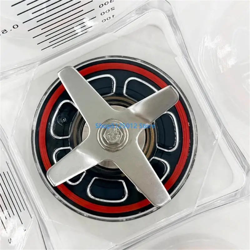 G8TC Clear Plastic Replacement Jar With Handle for Ingredient Measuring