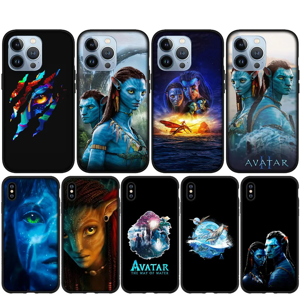 Avatar The Way of Water Soft Casing for iPhone 14 13 12 Mini 11 Pro XS Max X XR 6 7 6S 8 Plus + SE Phone Cover Case