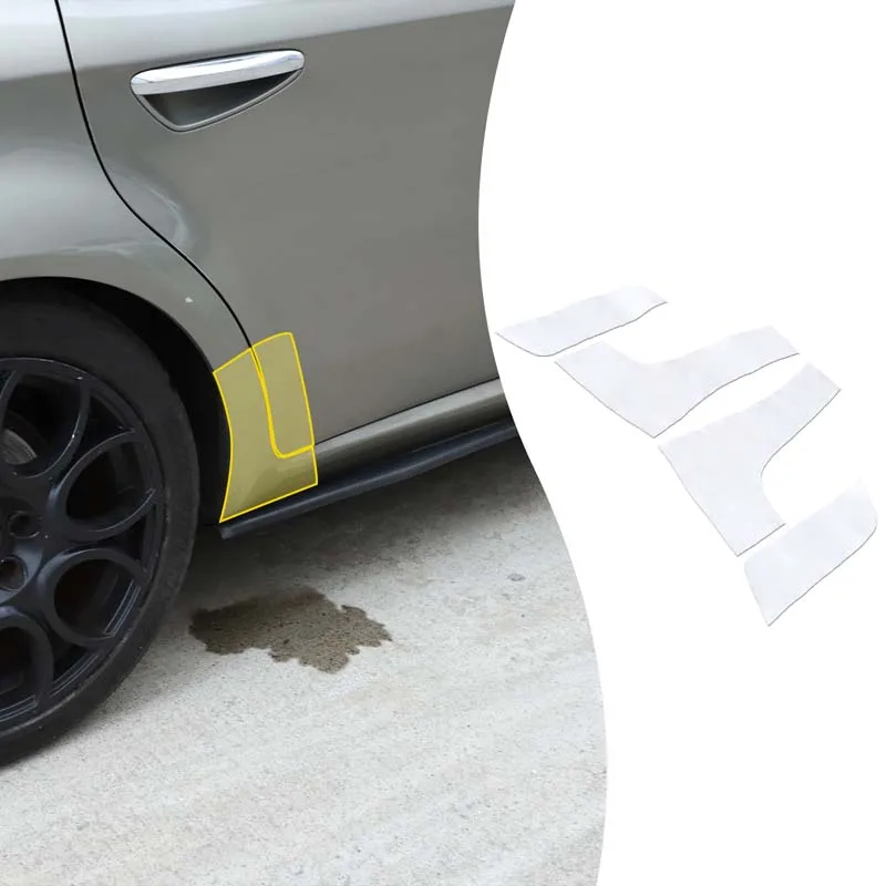 TPU Transparent For Alfa Romeo 159 2004-2011 Car Front Rear Door Rocker Panel Decorative Sticker Car Protection Accessories