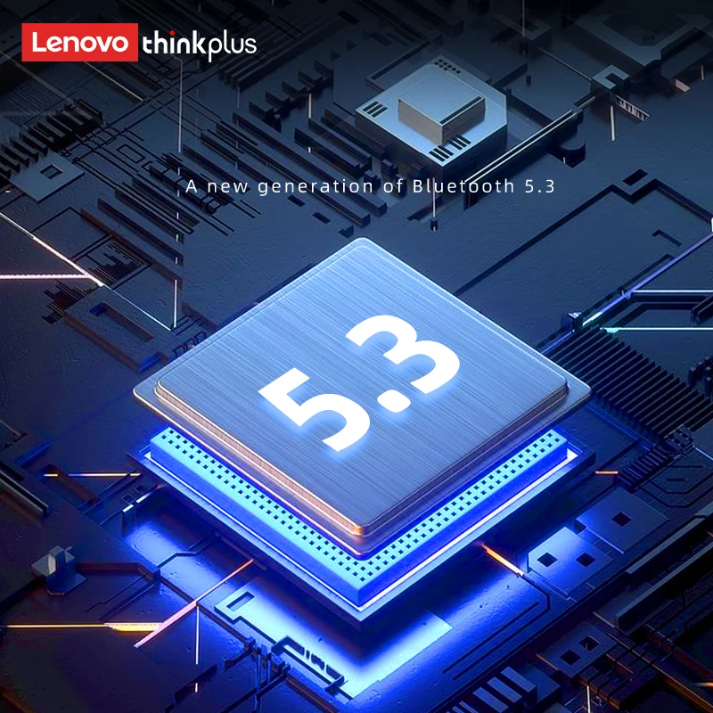 NEW Original Lenovo XT88 TWS Wireless Earphone Bluetooth 5.3 Dual Stereo Noise Reduction Bass Touch Control Long Standby 250mAH