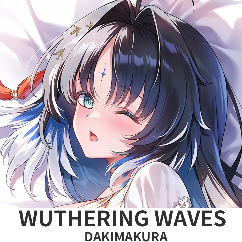 Dakimakura Wuthering Waves Xuanling Hugging Body Pillow Case Cover Anime Yangyang Pillowcase Cushion