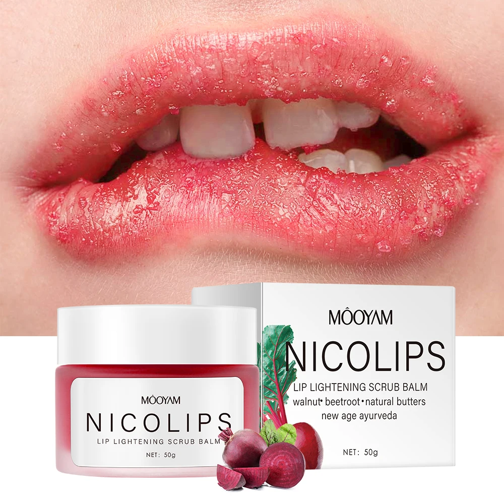 Exfoliator Lip Scrub Hydrate Brighter Smooth Betaine Lip Facecare Scrub Nourishing Korean Skincare Products