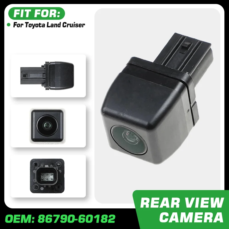 86790-60182 Rear Parking Aid Camera For Toyota Land Cruiser Rear View Backup Parking Reverse Camera 86790-60181 Car Accessories