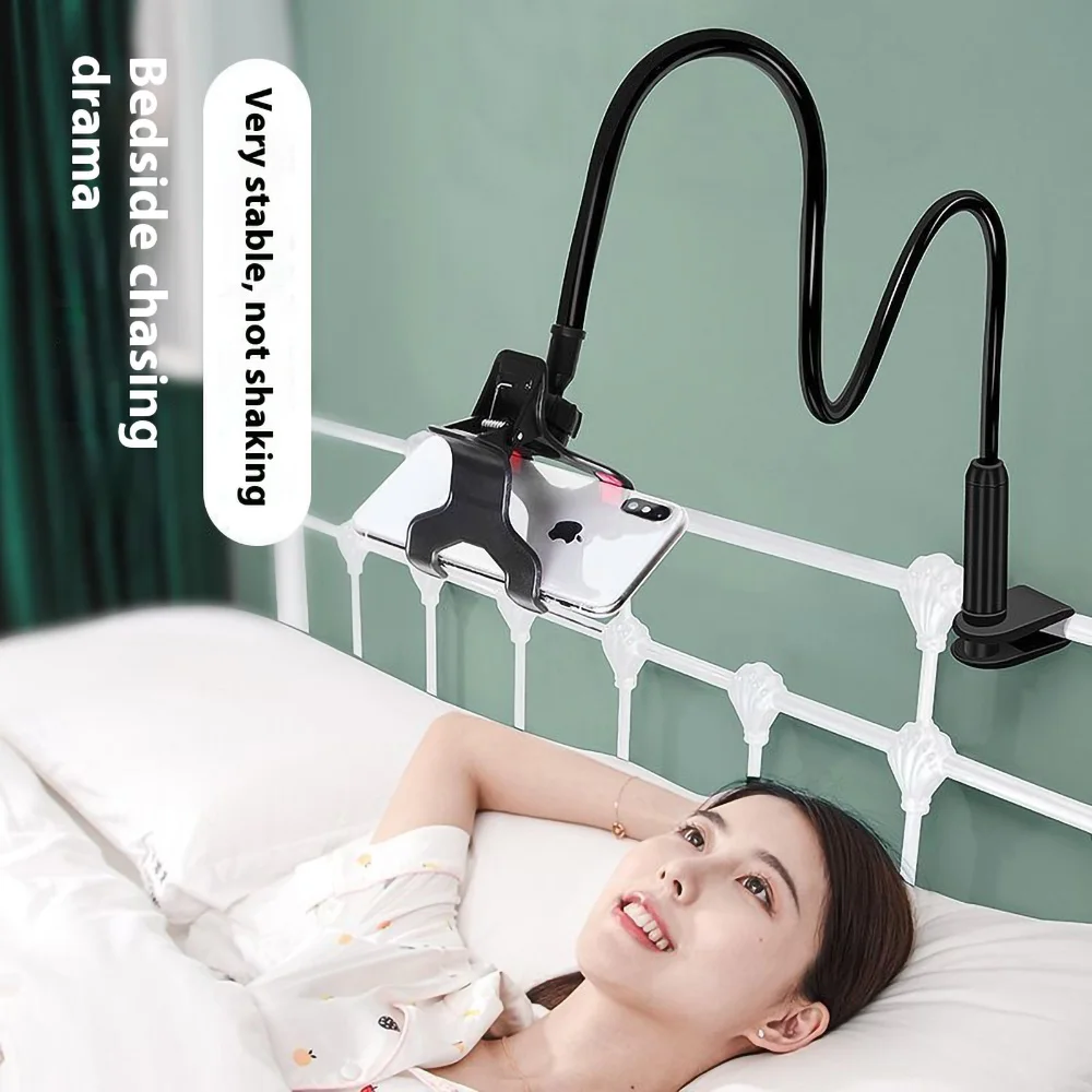 

Универсальный держатель для мобильного телефона, гибкий ленивый держатель, регулируемый зажим для мобильного телефона, домашняя кровать, настольный кронштейн, подставка для смартфона