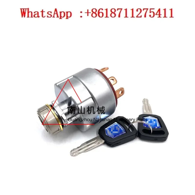 XE15/17/26/60DA/75/135/200/215 ignition switch electric door lock starter lock excavator