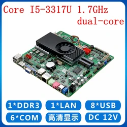 Intel Core i5 Higher performance than 1037U mini itx industrial Motherboard  6*COM 1*LAN Support WINDOWS XP, 7, 8, 10 systems