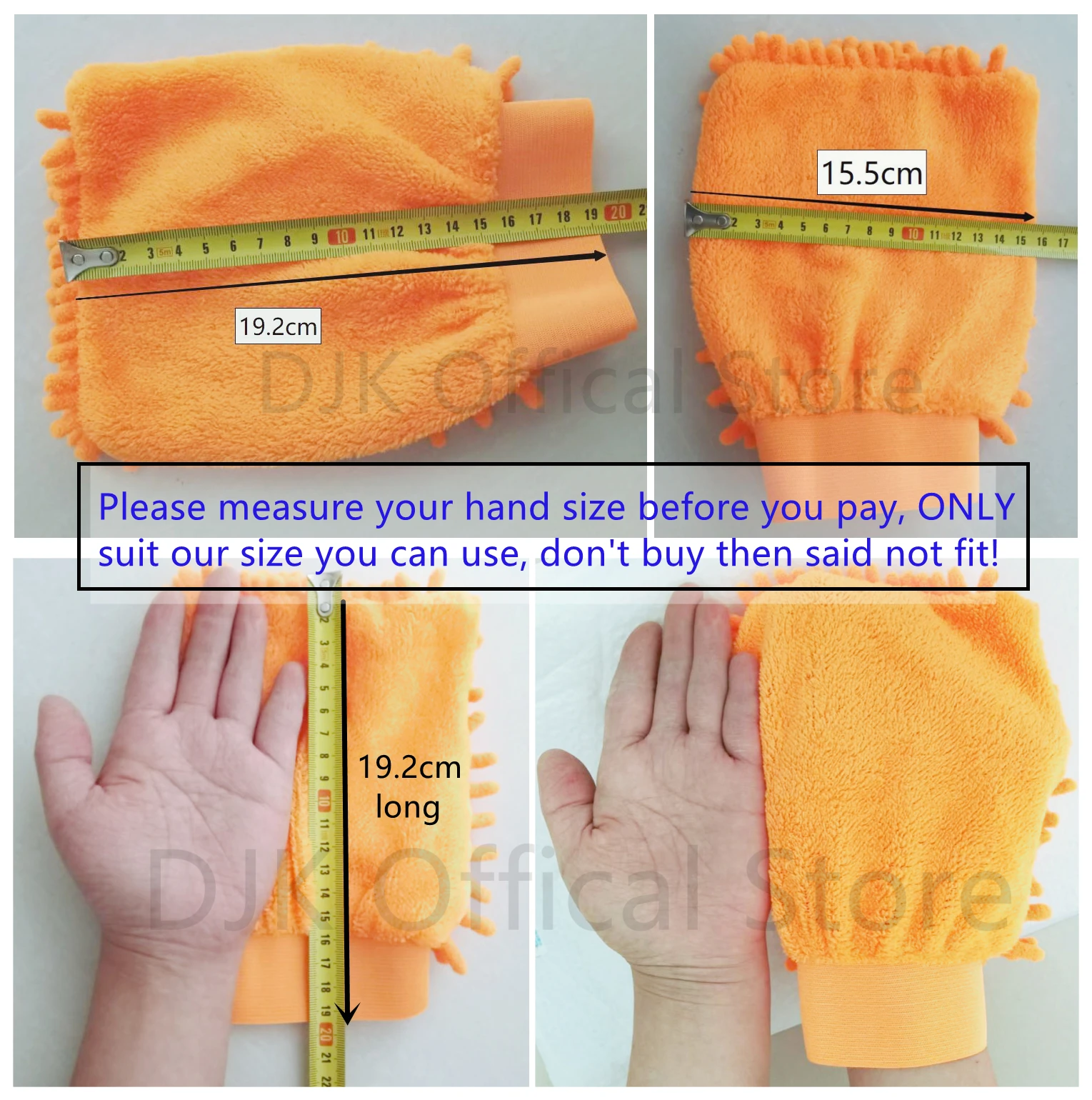5-Pack Random Color Microfiber Car Wash Gloves; Single-Sided Super Absorbent Car Wash Sponge