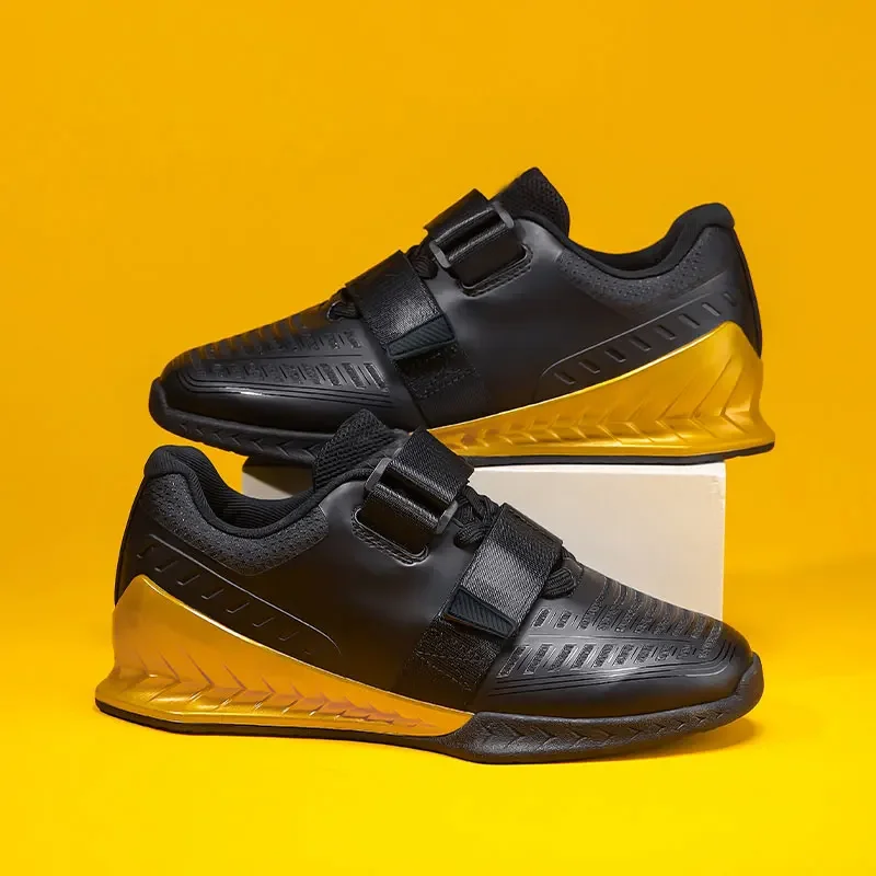 Athlete Athletic Shoes Indoor Comprehensive Training Shoes Weightlifting Shoes Stretch Hard Pull Deep Squat Shoes Breathable Men