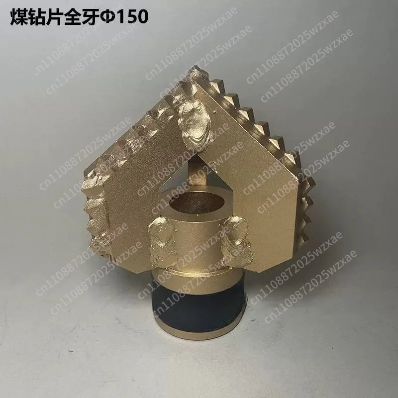 Threeleaf three-wing alloy drill bit drilling well and soil drilling medium octagonal large octagonal coal drill piece feed fast