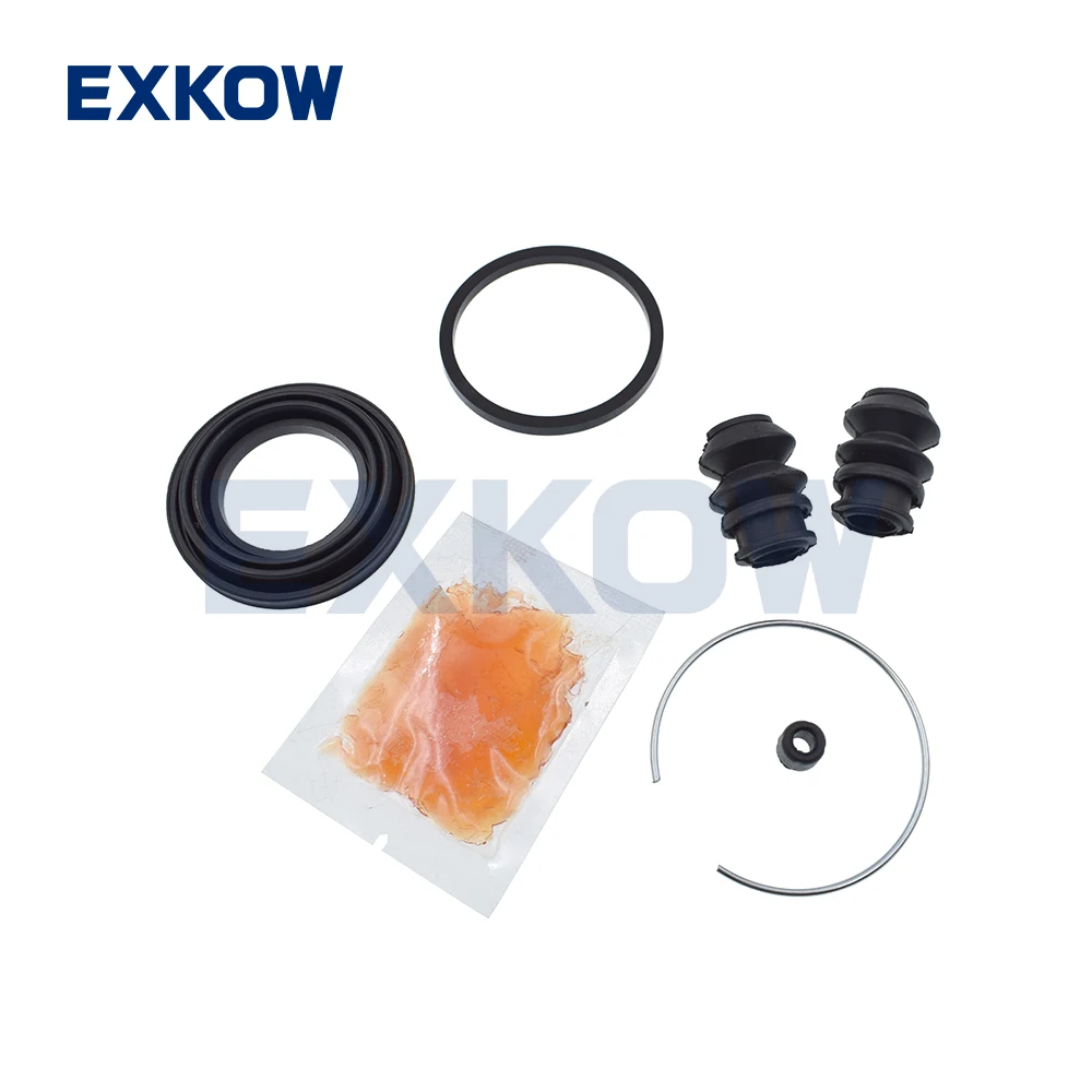 Rear Brake Caliper Seal Kit for Mitsubishi Pajero Montero II 1990-2004 V43W V44W V45W V46W MB858466 0475V45R 4605B986