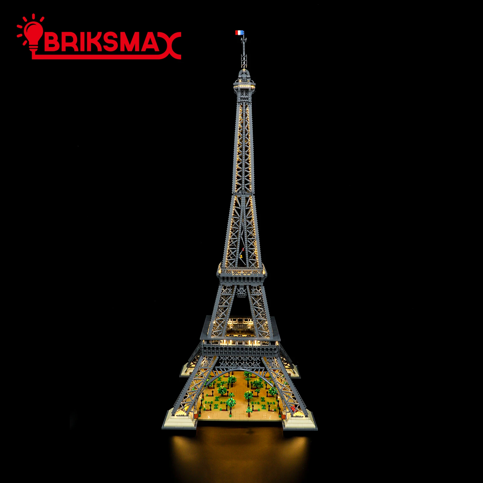 BriksMax LED Light Kit for 10307 Eiffel Tower Building Blocks Set (NOT Include Model) Toys for Children