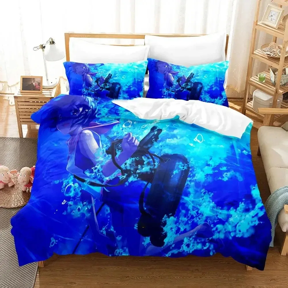 

Anime Kantai Collection Bedding Set For Bedroom Soft Modern Bedspreads Comefortable Kids Duvet Cover Quilt Cover And Pillowcase
