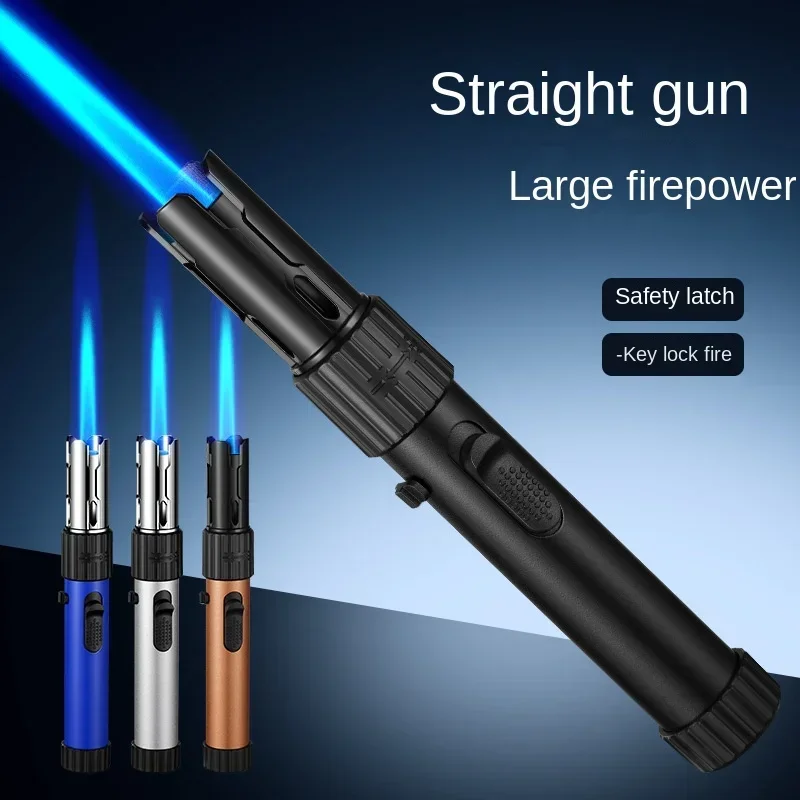 Planet Lightsaber Butane Gas Lighter 360° Use Metal Outdoor Windproof Turbine Torch Jet Lighter Gun BBQ Welding Cigar Tool