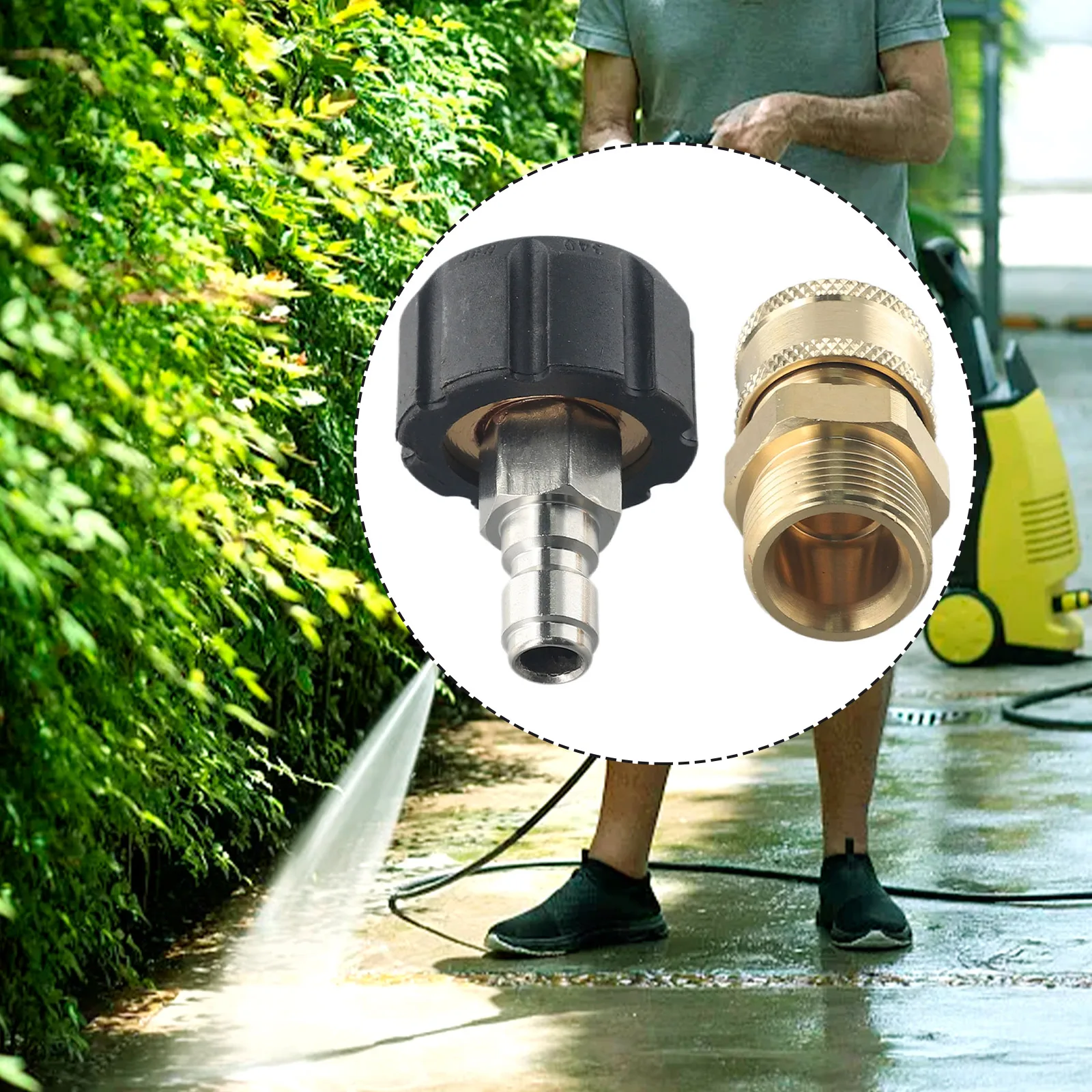 Pressure Washer Adapter Kit Connector Connect Pressure Washer Hose High Quality Price Pressure Washers Pressure