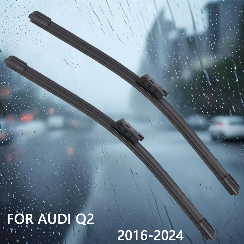 

Car Wiper For Audi Q2 Quattro GA Q2L 2016-2024 Windshield Rubber Refill Front Window Wiper Blades 24"+19" Accessories