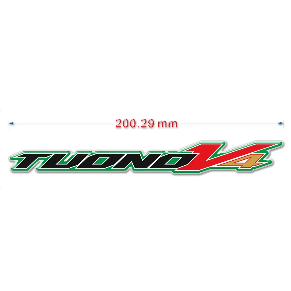 Tank Pad For Aprilia Tuono 125 150 V4 1100 Factory Motorcycle Stickers 3D Logo Side Panel Fuel Protector Fairing Emblem