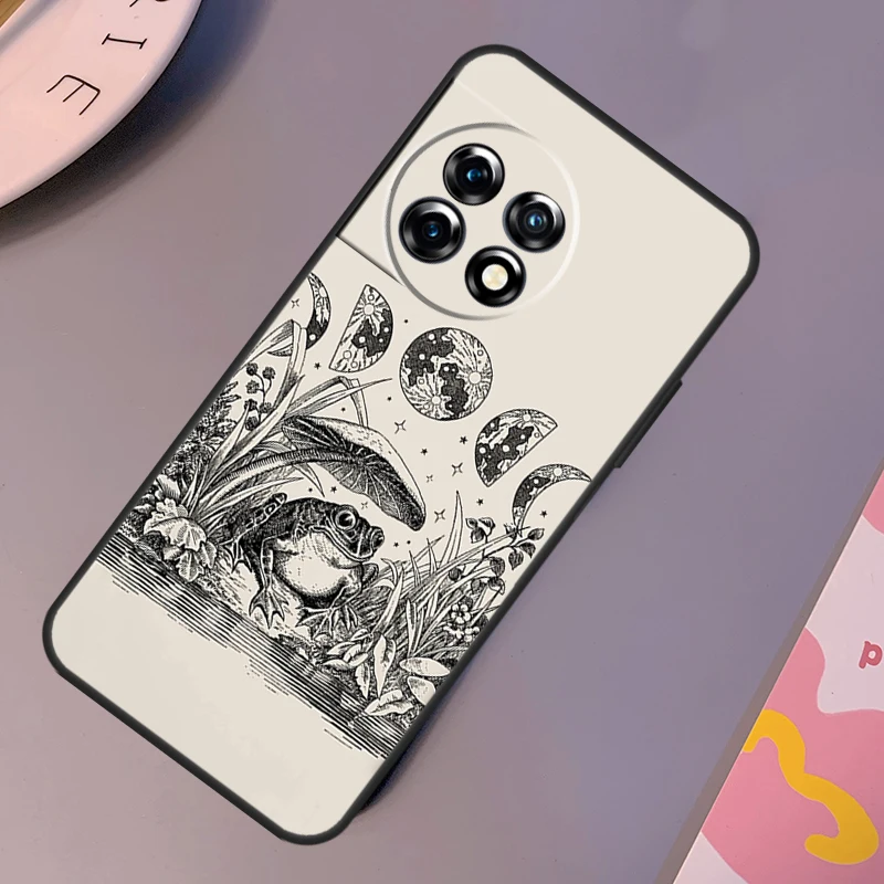 Occult Witchcraft Moon Gothic Witch Case For OnePlus Nord CE 2 Lite 3 2T N30 N20 N10 OnePlus 11 12 10T 12R 10R 8 9 10 Pro Cover