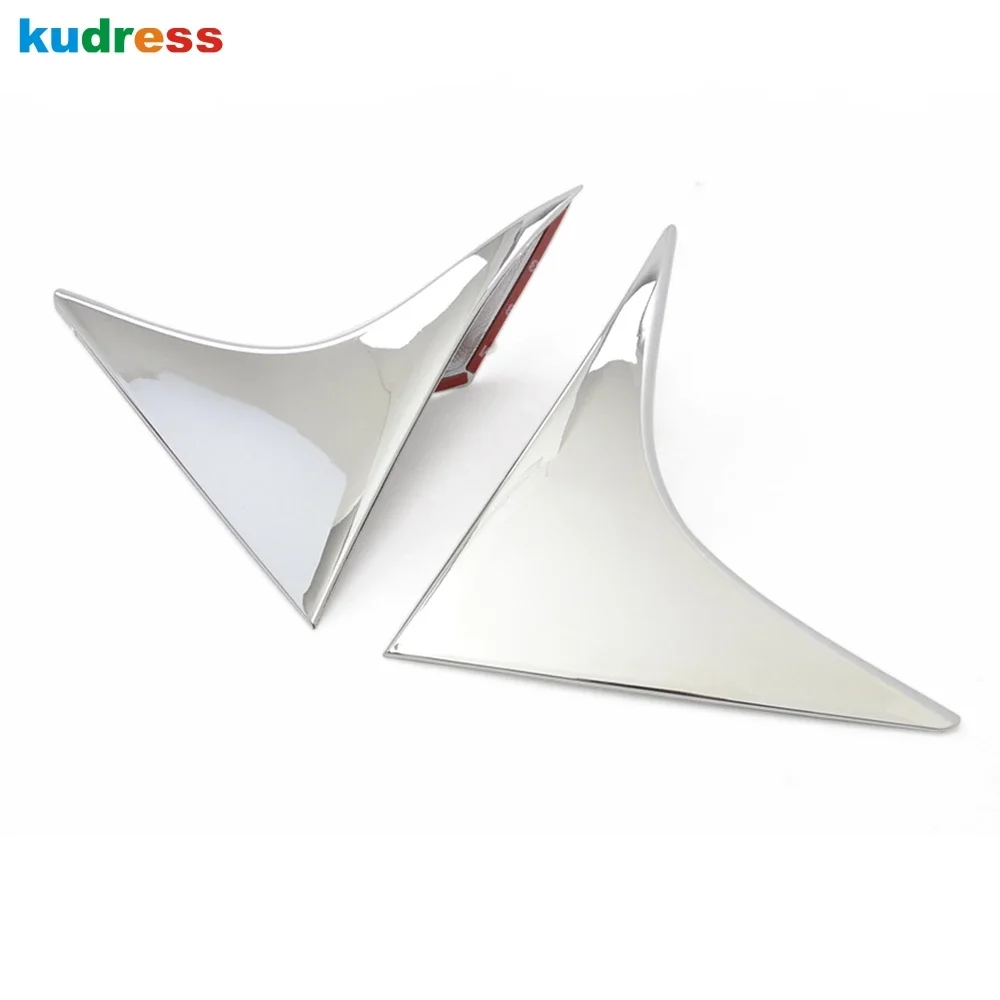 For Mazda CX-5 CX5 2012 2013 2014 2015 Chrome Rear Window Spoiler Cover Trim Side Wing Triangle Molding Trims Car Accessories view 5