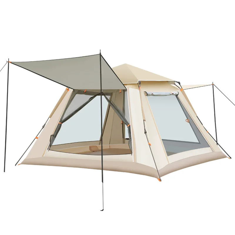 

Outdoor camping tent, portable foldable, fully automatic, field park, beach picnic, thick rainproof camping