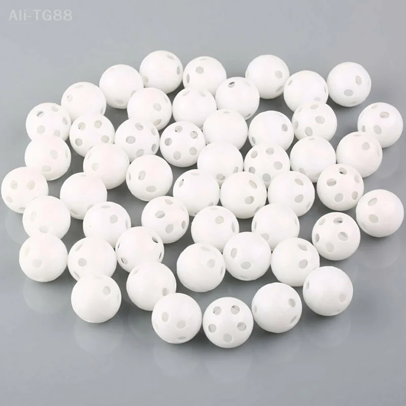 10개 24mm 플라스틱 딸랑이 벨 볼 스퀴커 아기 장난감 DIY 소음 발생기 비즈 썸네일 4