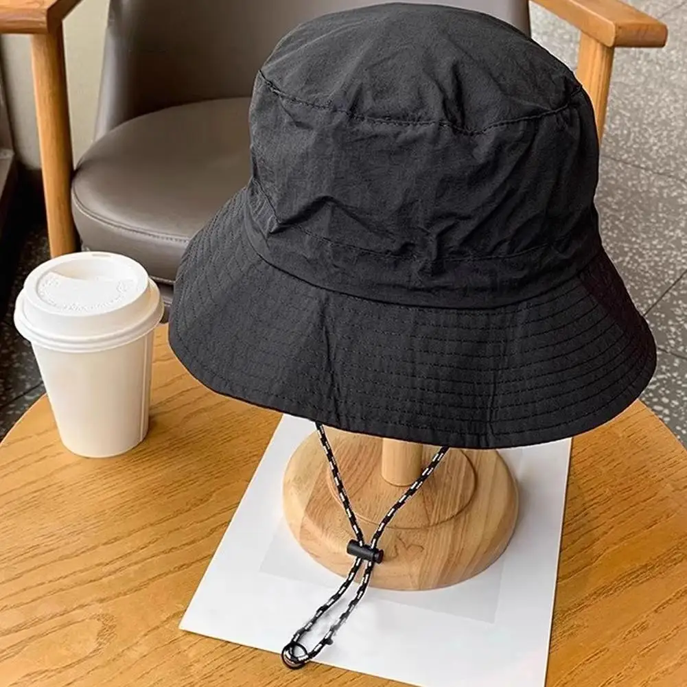 

Fisherman Hat Quick Dry Waterproof Outdoor Foldable Sun Hat Comes With Storage Bag Thin Fishing Riding Sun Protection Basin Cap