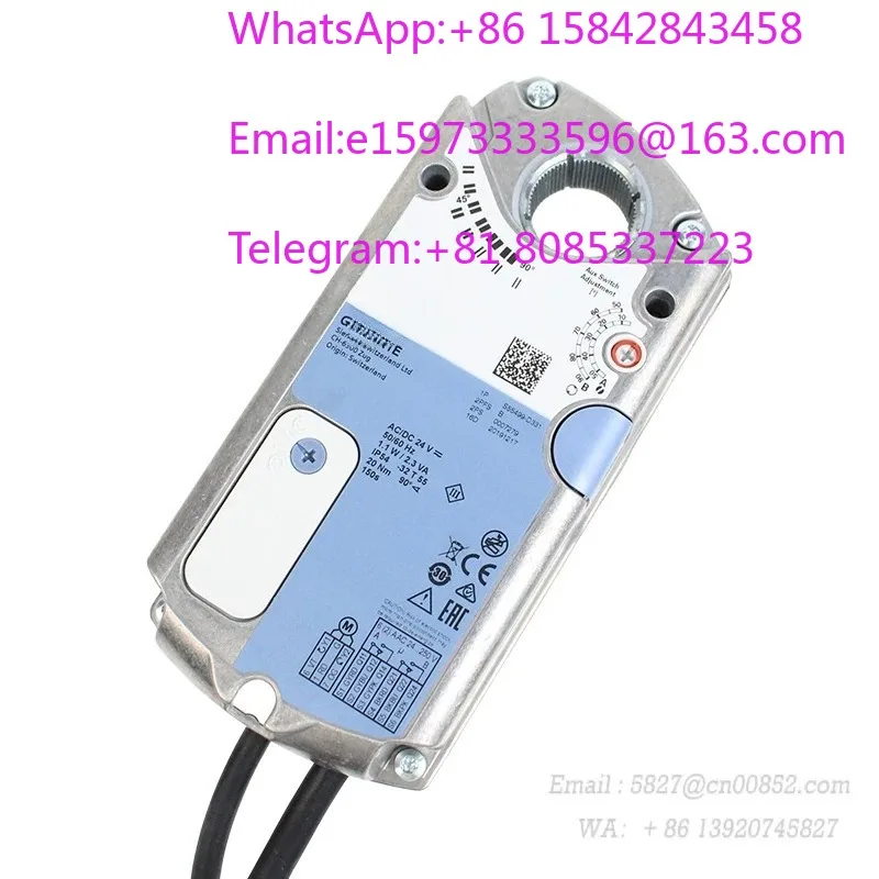 Electronic Rotary Actuators for 2-position 3-position On Off Damper Actuator 20NM GEB146.1E AC24V DC24V Ventilation Air HVAC