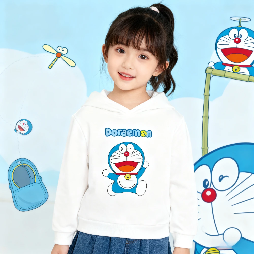 لطيف عبقور الكرتون ملابس الأطفال الأطفال مقنعين البلوز ملابس الخريف والشتاء الجديدة مع قبعة ملابس خارجية الخريف #1