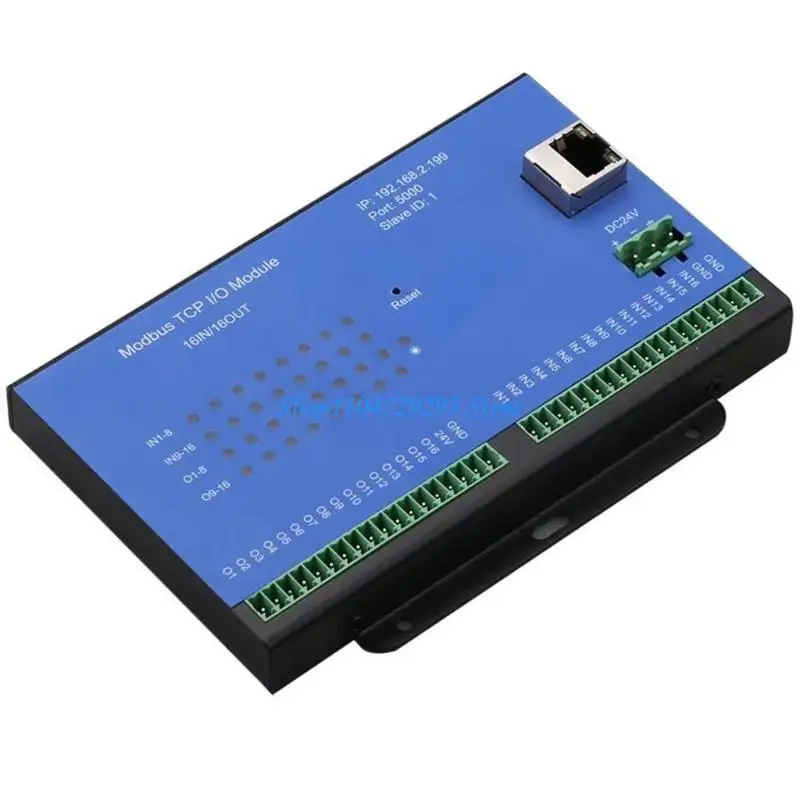 

Y2GD Ethernet Modbus Модуль повышенная производительность, 16/32 входные каналы, 16/32 выходные каналы