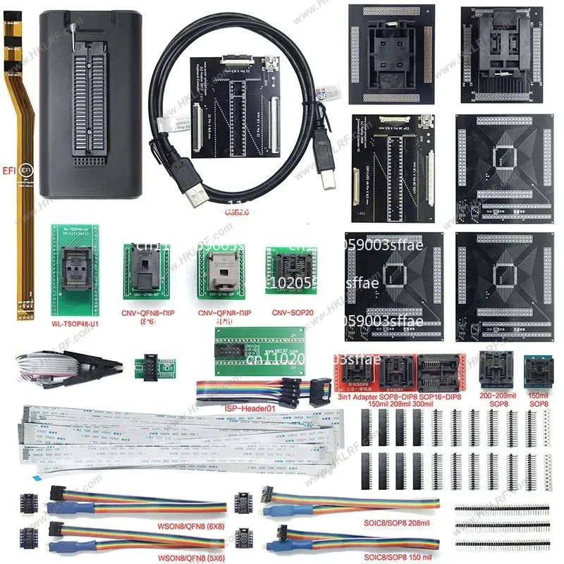 SVOD 4  Programmer SPI Programmer with TQFP-128 BGA128 ZIF Socket