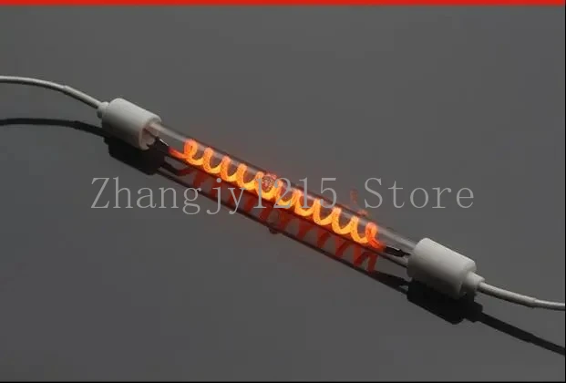 

Нагревательная трубка постоянного тока из углеродного волокна 12 В 24 В 48 В электрическая низковольтная электрическая нагревательная трубка инфракрасная