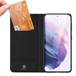 Luxury Dux Ducis Ultra Thin Slim Flip Case Leather Tpu Book Cover For Samsung Galaxy S25 S24 S23 S22 Fe Plus Ultra Phone Cases