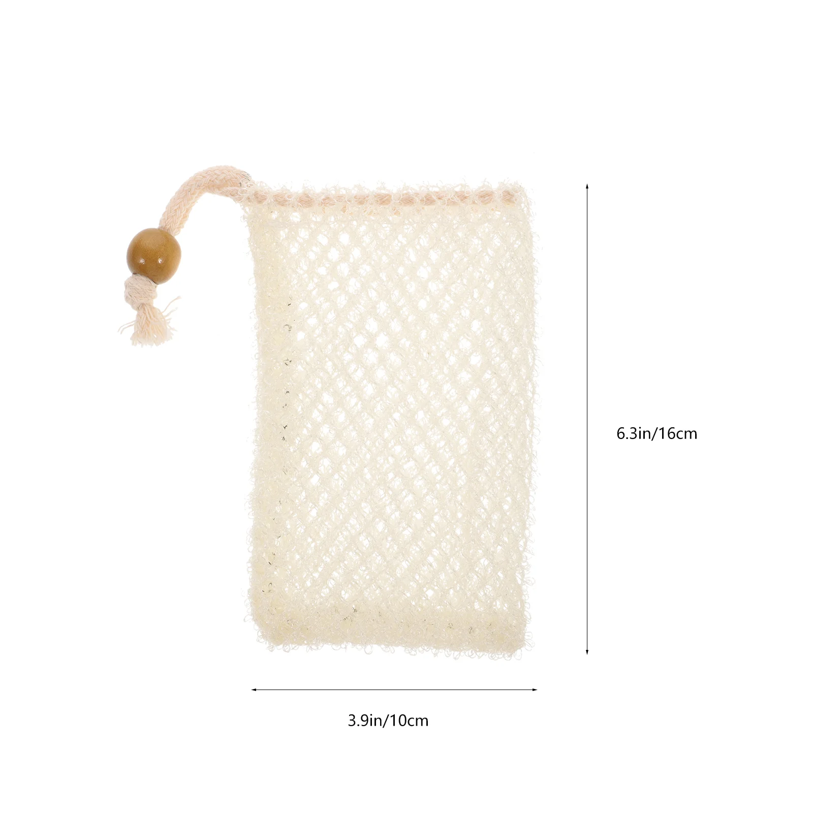 Zeepschuim Mesh Tas Exfoliërende Zeepspaarzak Exfoliator Spons Zeepzakje Baden Schrobben Bubble Bag Nylon Mesh Tas