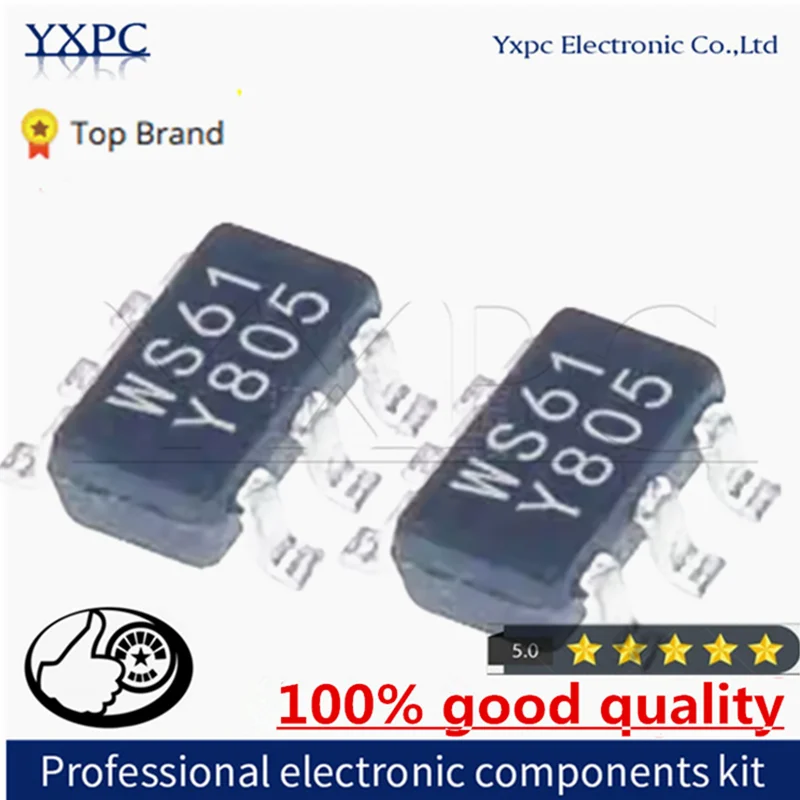 

10pcs WS3202E61-6/TR WS61 SOT23-6 WS3202E61 WS3202E61-6 Chips