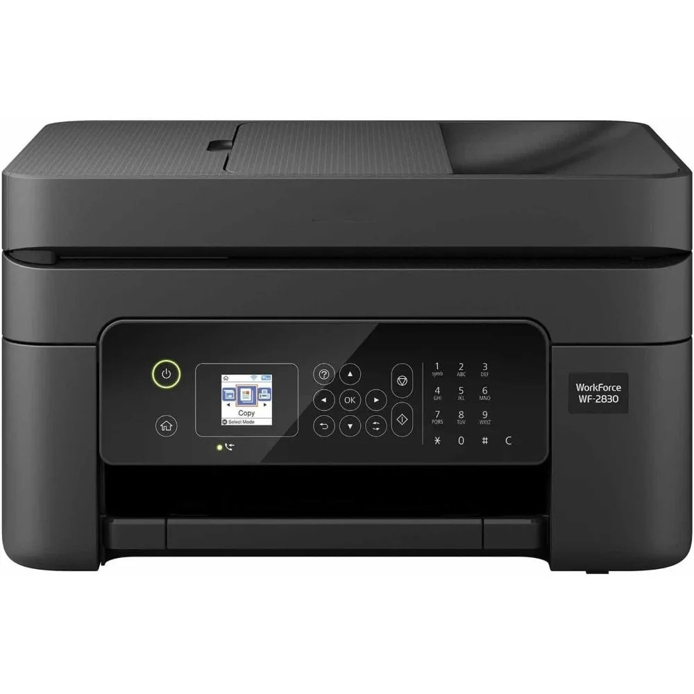 Wireless Color Inkjet All-in-One Printer, Print Scan Copy and Fax, Automatic 2-Sided Printing, 1. 4 Color LCD