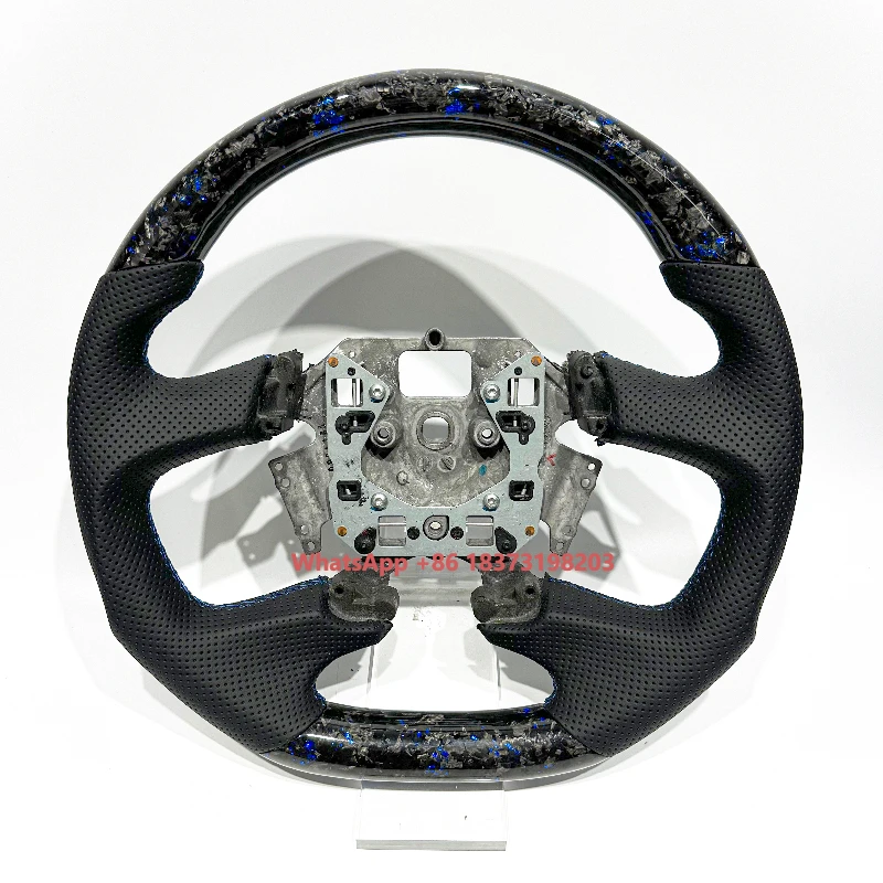 

Factory Custom Hot Sale Suitable for Falcon Xr6 Xr6 Fg Mk2 Falcon alcantara Forging Blue Carbon Fiber Car Steering Wheel
